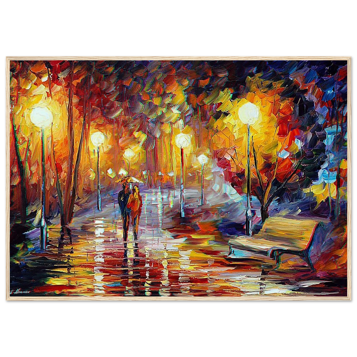 Leonid Afremov Framed Poster | Leonid Afremov Framed Prints Wall Art | Leonid Afremov Store