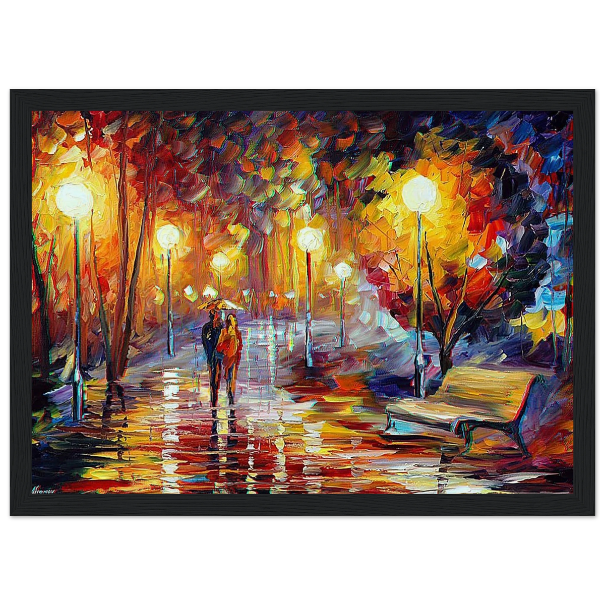 Leonid Afremov Framed Poster | Leonid Afremov Framed Prints Wall Art | Leonid Afremov Store