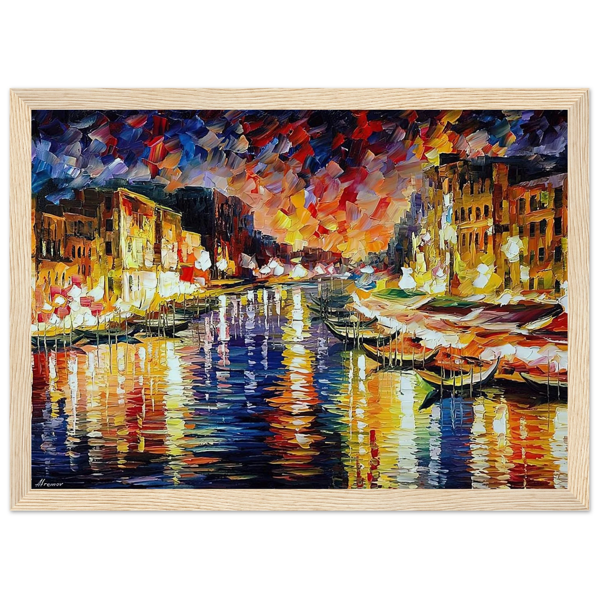 Leonid Afremov Framed Poster | Leonid Afremov Framed Prints Wall Art | Leonid Afremov Store