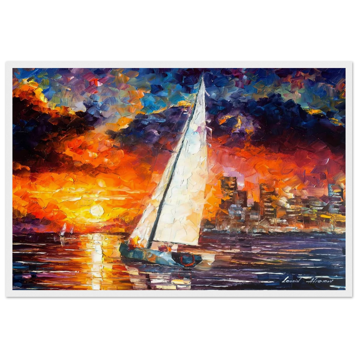Leonid Afremov Framed Poster | Leonid Afremov Framed Prints Wall Art | Leonid Afremov Store