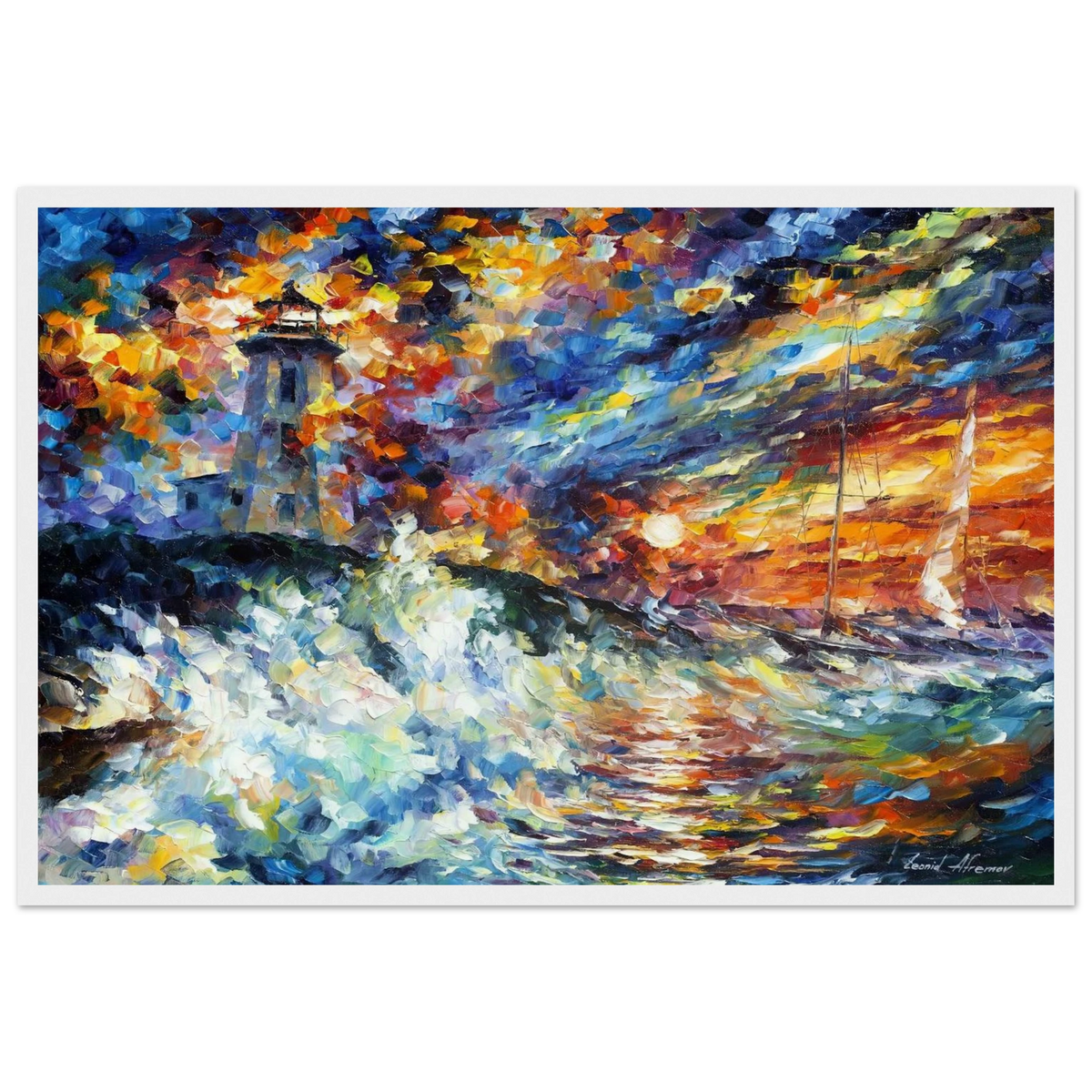 Leonid Afremov Framed Poster | Leonid Afremov Framed Prints Wall Art | Leonid Afremov Store