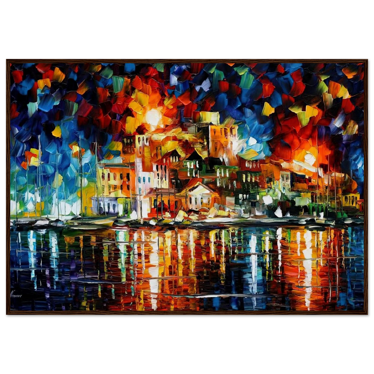 Leonid Afremov Framed Poster | Leonid Afremov Framed Prints Wall Art | Leonid Afremov Store