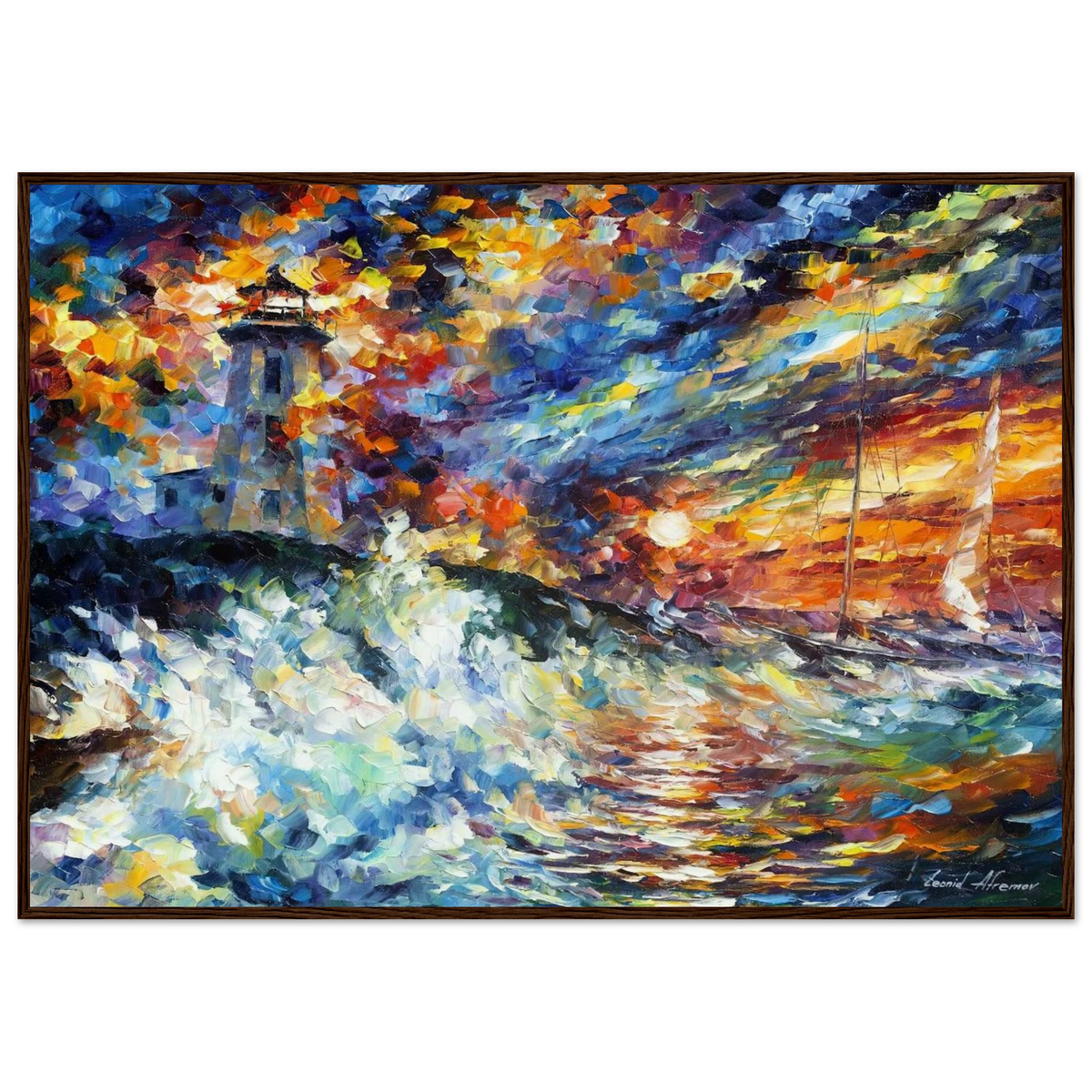 Leonid Afremov Framed Poster | Leonid Afremov Framed Prints Wall Art | Leonid Afremov Store