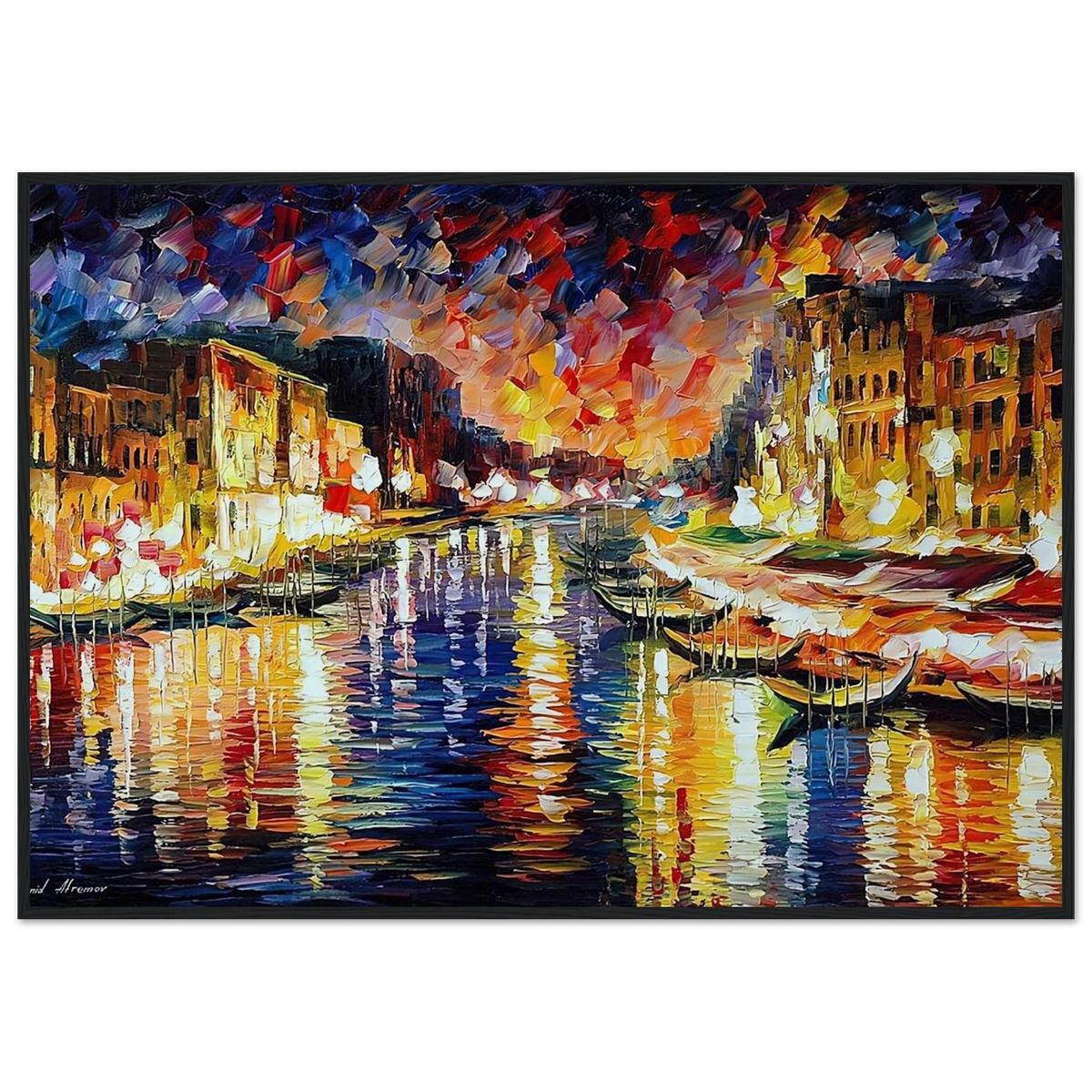 Leonid Afremov Framed Poster | Leonid Afremov Framed Prints Wall Art | Leonid Afremov Store