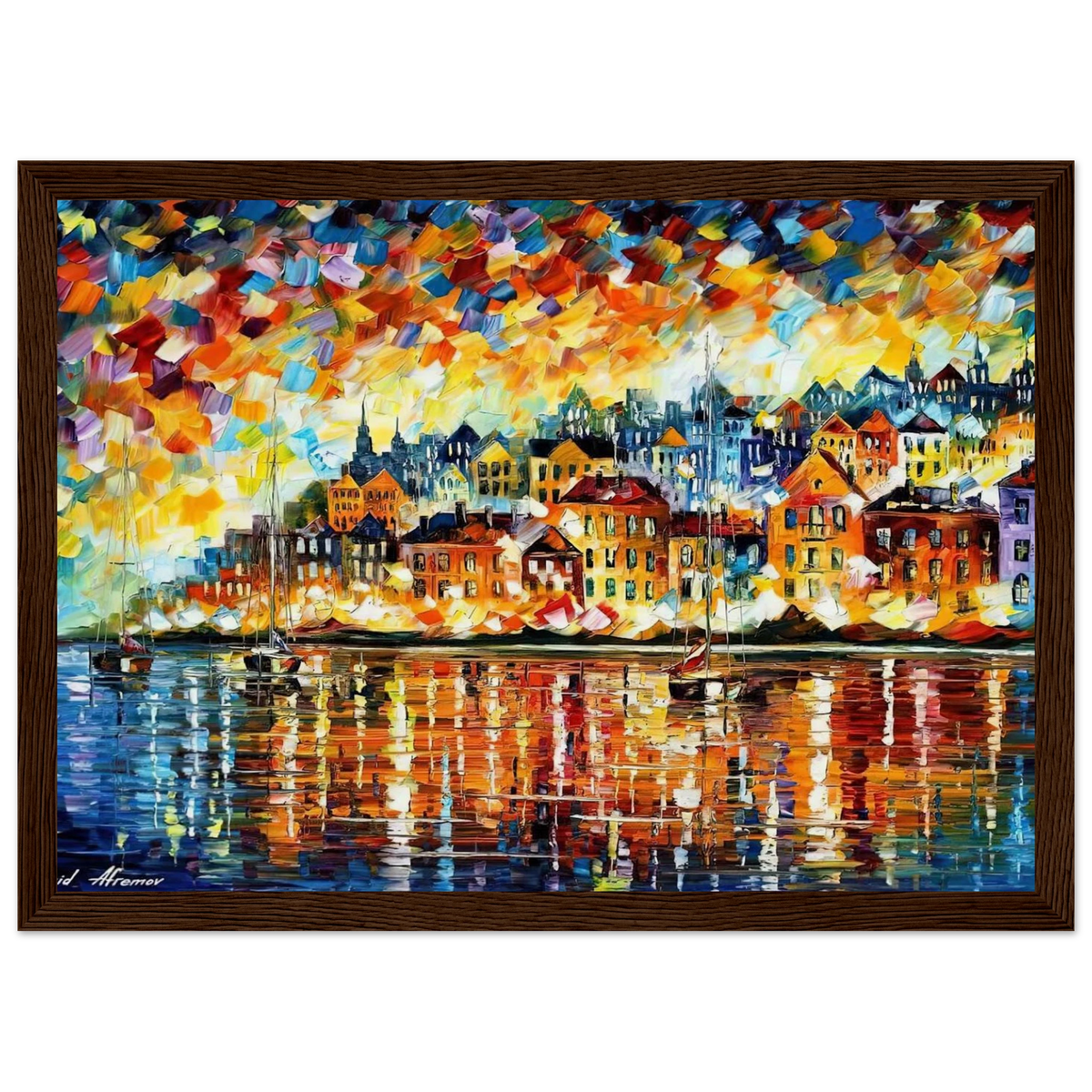 Leonid Afremov Framed Poster | Leonid Afremov Framed Prints Wall Art | Leonid Afremov Store