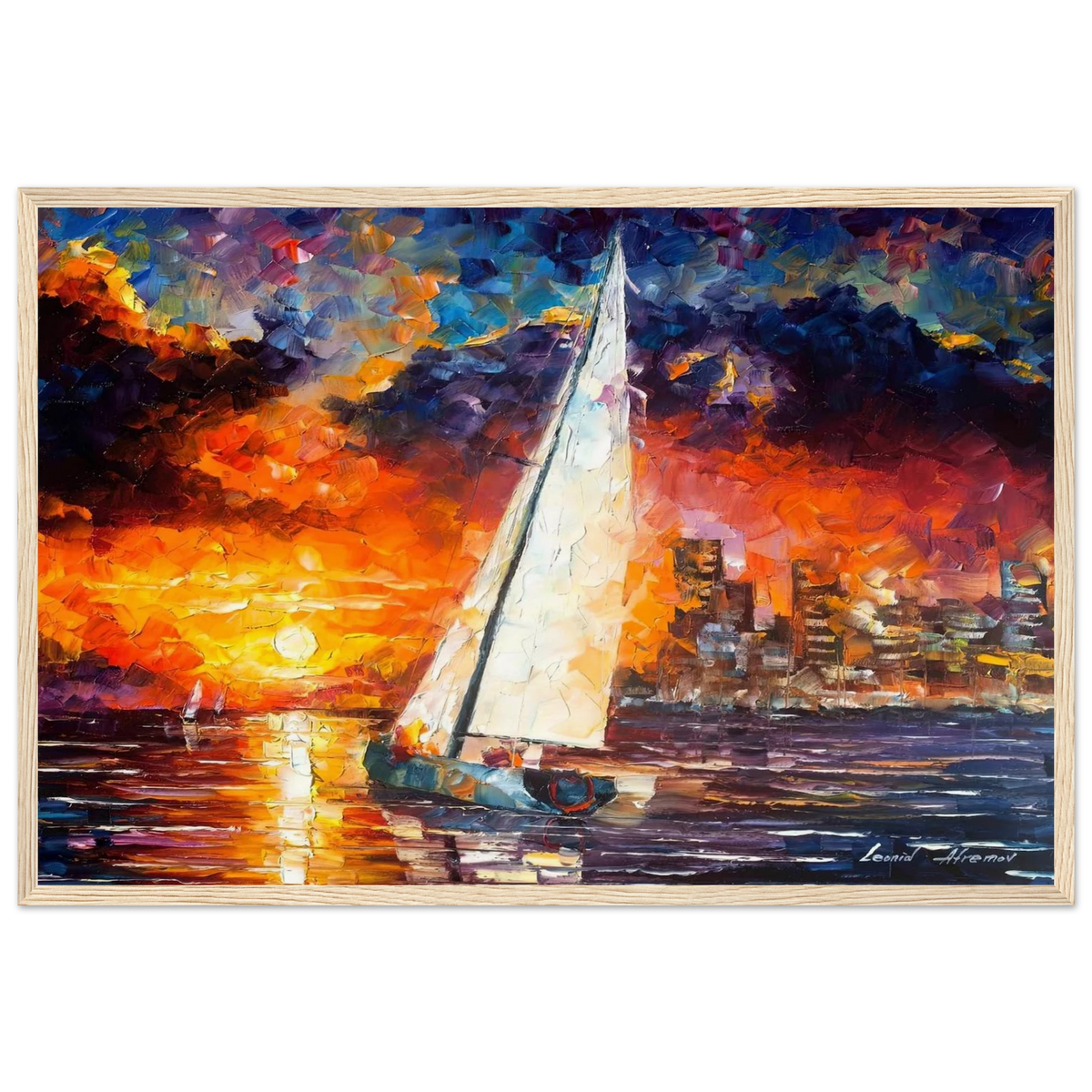 Leonid Afremov Framed Poster | Leonid Afremov Framed Prints Wall Art | Leonid Afremov Store