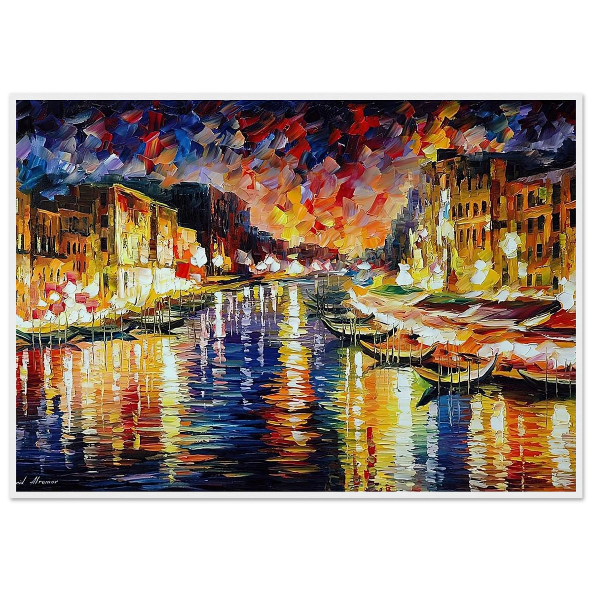 Leonid Afremov Framed Poster | Leonid Afremov Framed Prints Wall Art | Leonid Afremov Store