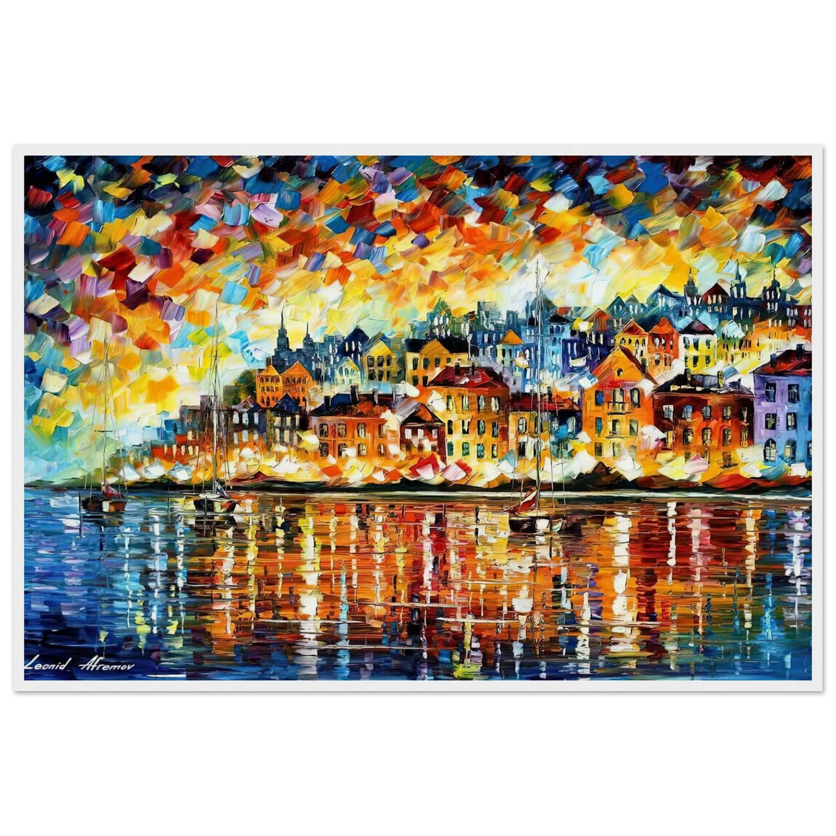 Leonid Afremov Framed Poster | Leonid Afremov Framed Prints Wall Art | Leonid Afremov Store