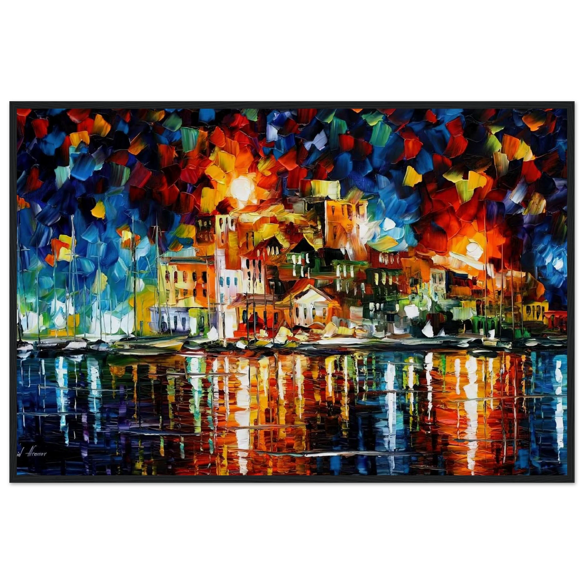 Leonid Afremov Framed Poster | Leonid Afremov Framed Prints Wall Art | Leonid Afremov Store