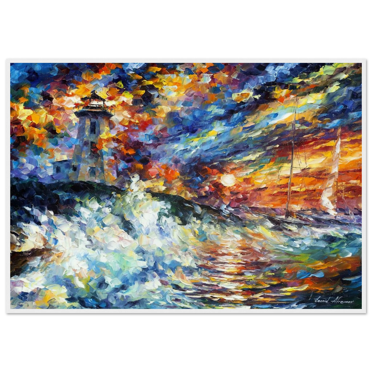 Leonid Afremov Framed Poster | Leonid Afremov Framed Prints Wall Art | Leonid Afremov Store