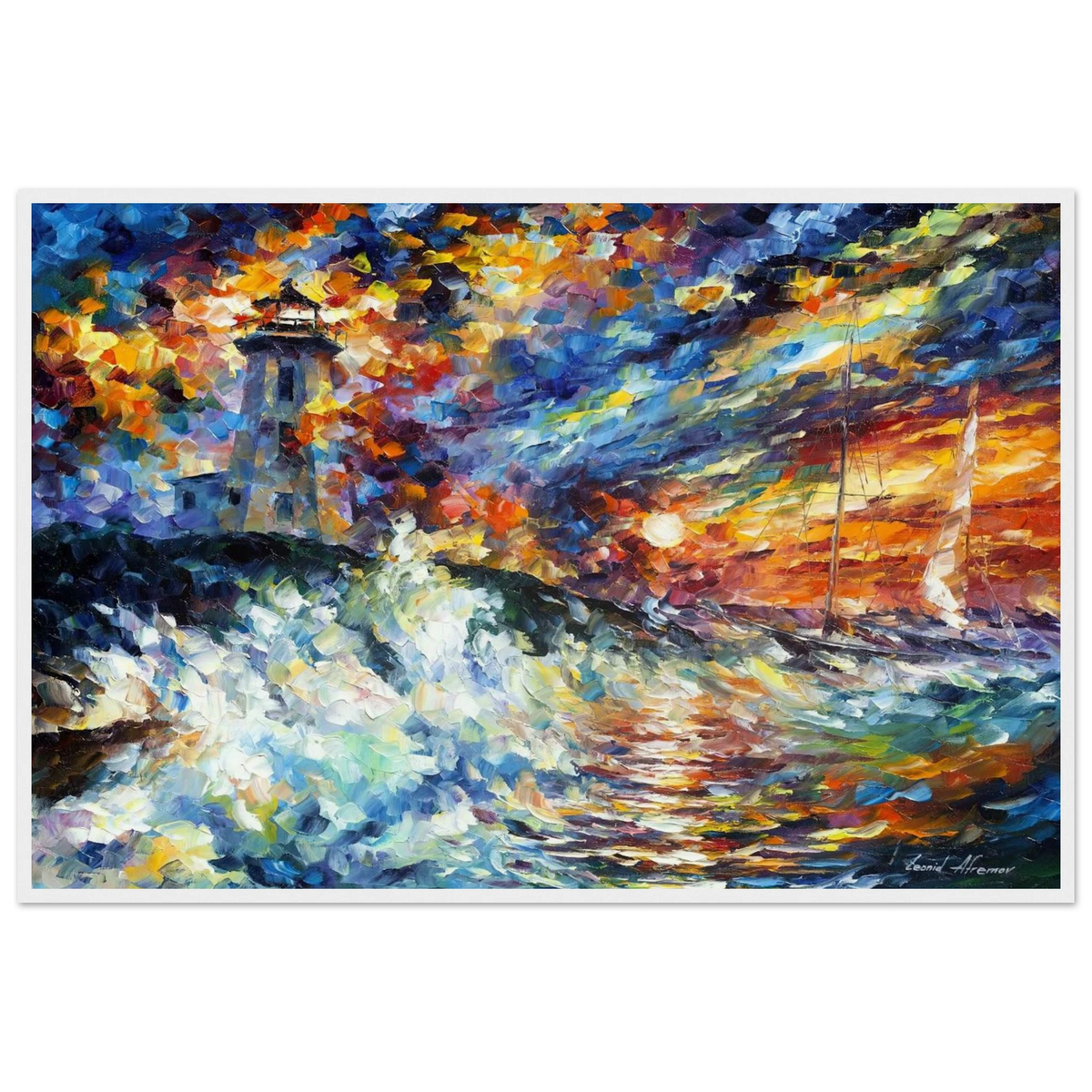 Leonid Afremov Framed Poster | Leonid Afremov Framed Prints Wall Art | Leonid Afremov Store