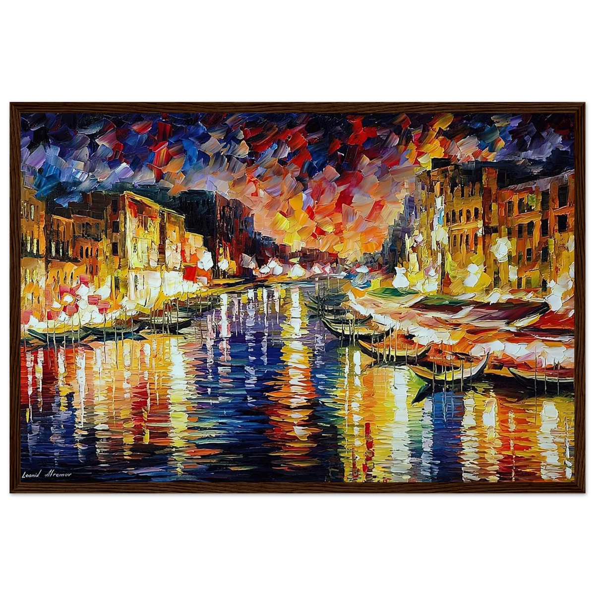 Leonid Afremov Framed Poster | Leonid Afremov Framed Prints Wall Art | Leonid Afremov Store