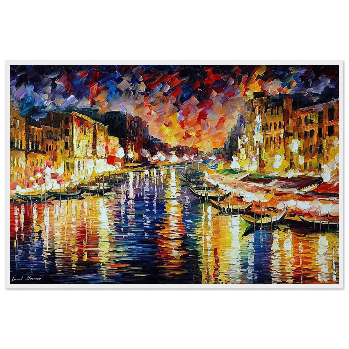Leonid Afremov Framed Poster | Leonid Afremov Framed Prints Wall Art | Leonid Afremov Store