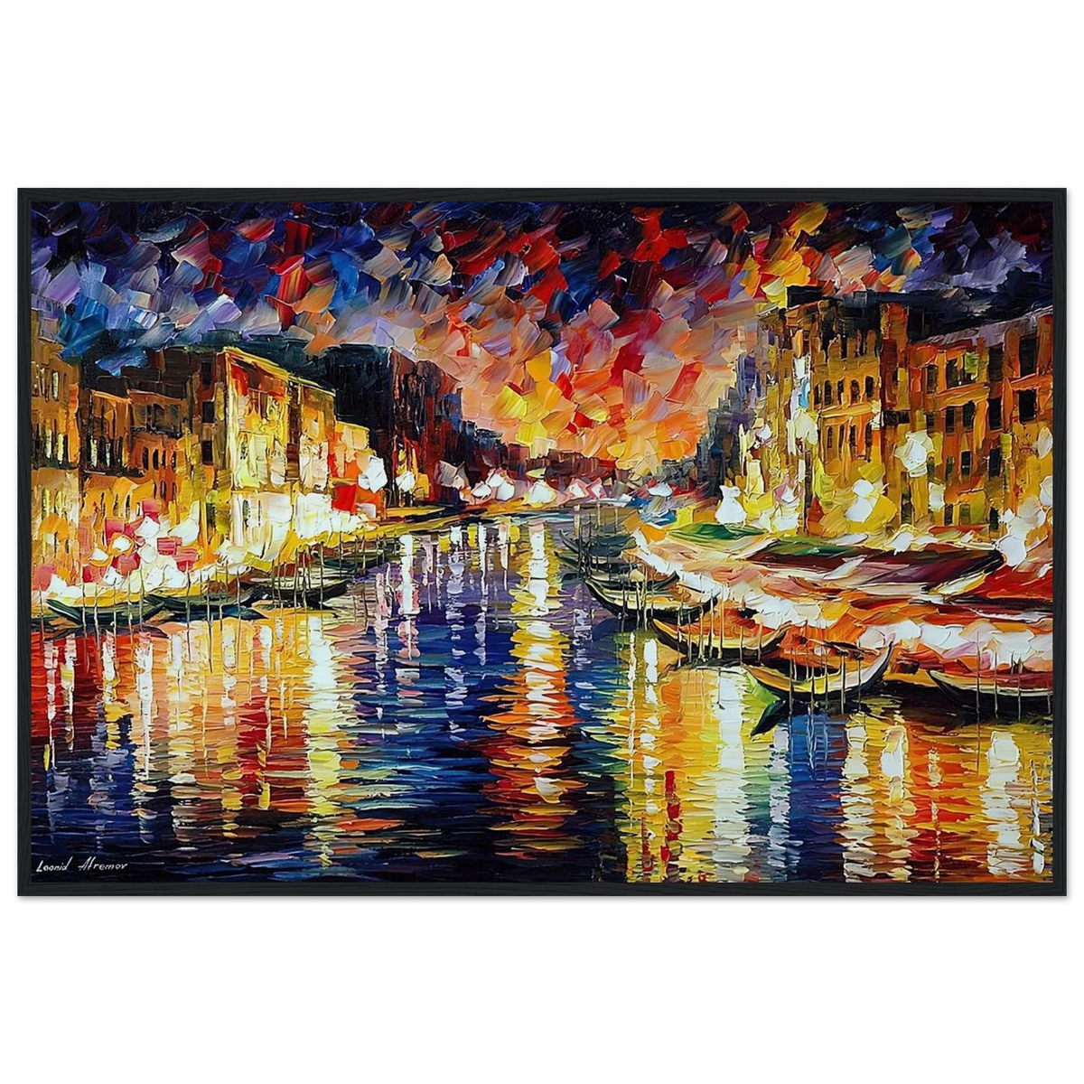 Leonid Afremov Framed Poster | Leonid Afremov Framed Prints Wall Art | Leonid Afremov Store