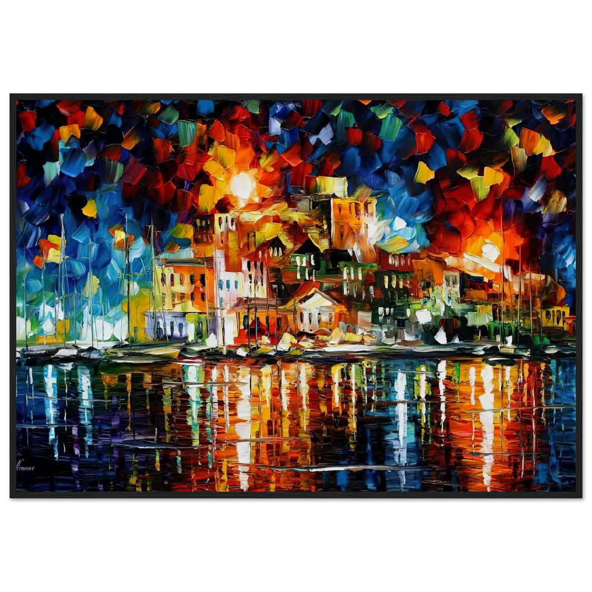 Leonid Afremov Framed Poster | Leonid Afremov Framed Prints Wall Art | Leonid Afremov Store