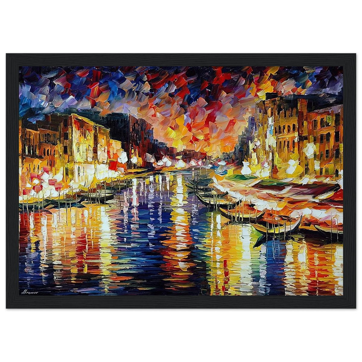 Leonid Afremov Framed Poster | Leonid Afremov Framed Prints Wall Art | Leonid Afremov Store