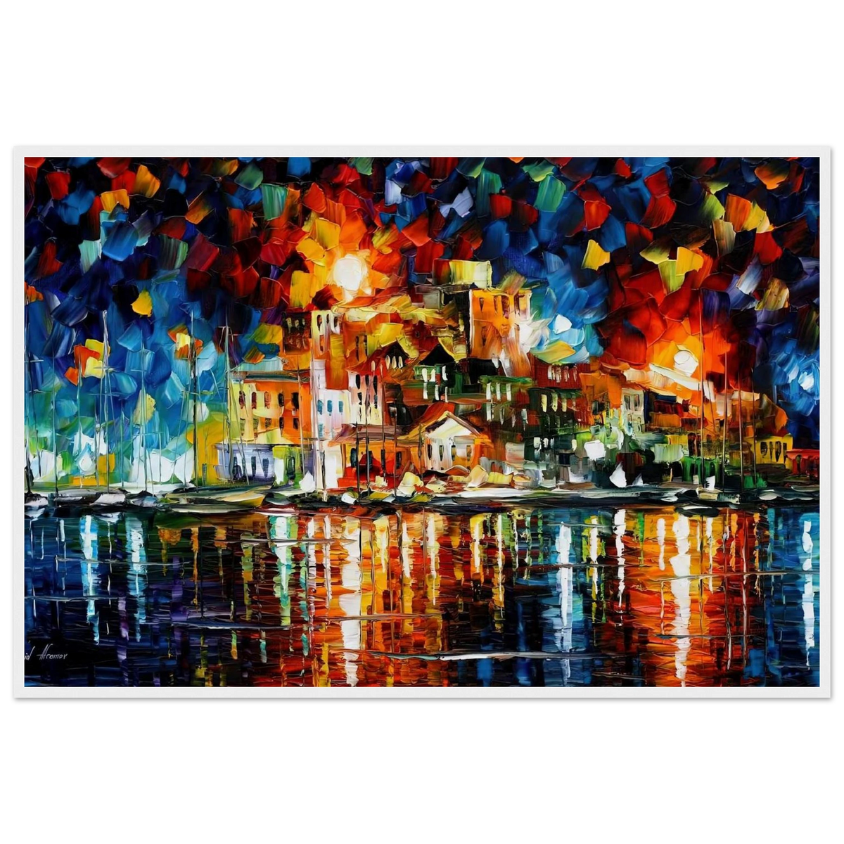Leonid Afremov Framed Poster | Leonid Afremov Framed Prints Wall Art | Leonid Afremov Store