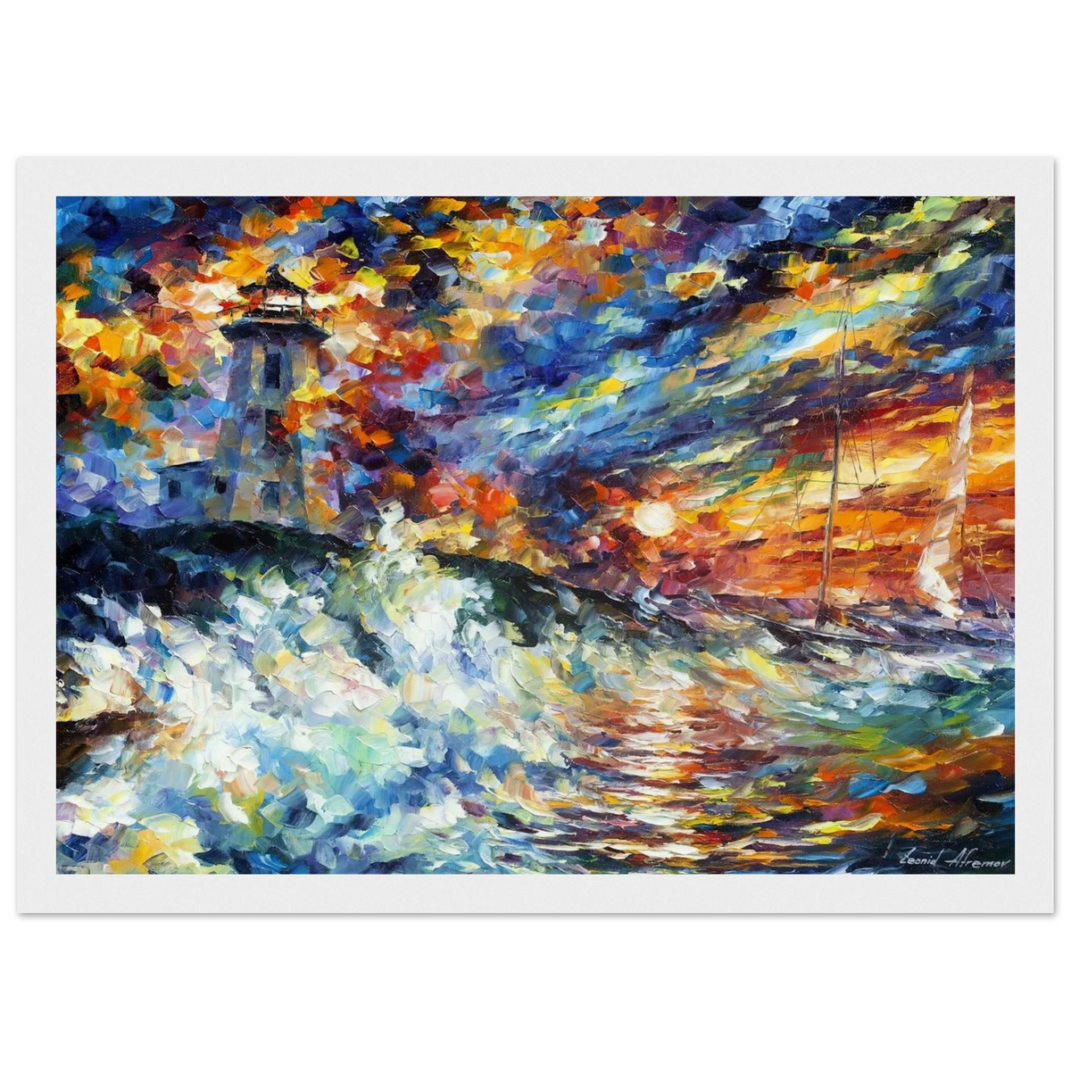 Leonid Afremov Framed Poster | Leonid Afremov Framed Prints Wall Art | Leonid Afremov Store