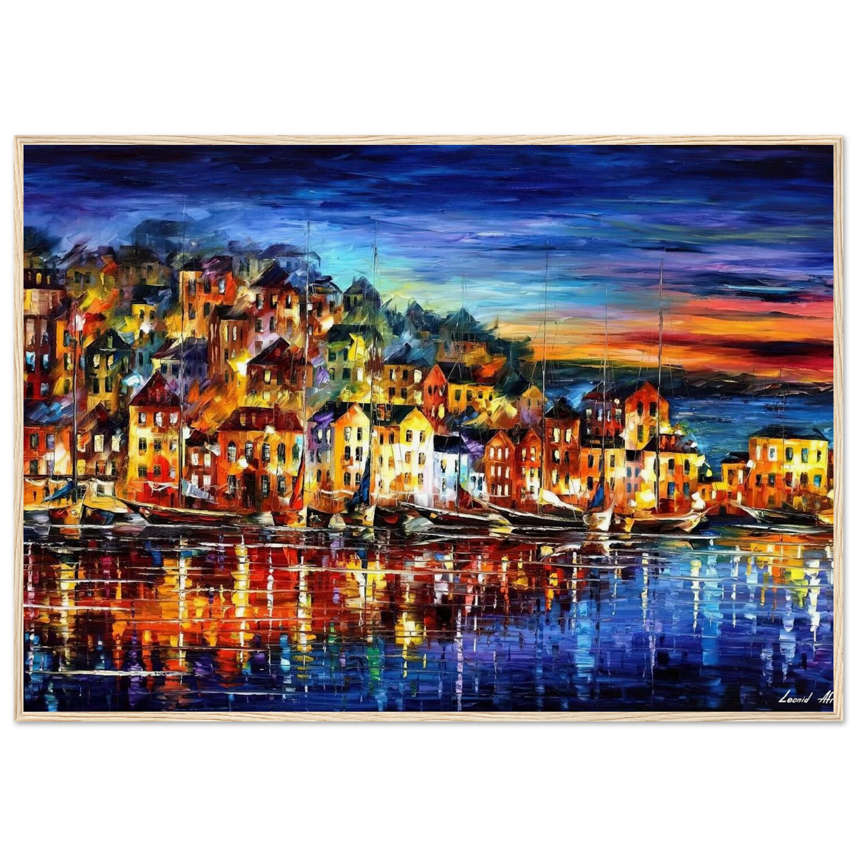 Leonid Afremov Framed Poster | Leonid Afremov Framed Prints Wall Art | Leonid Afremov Store