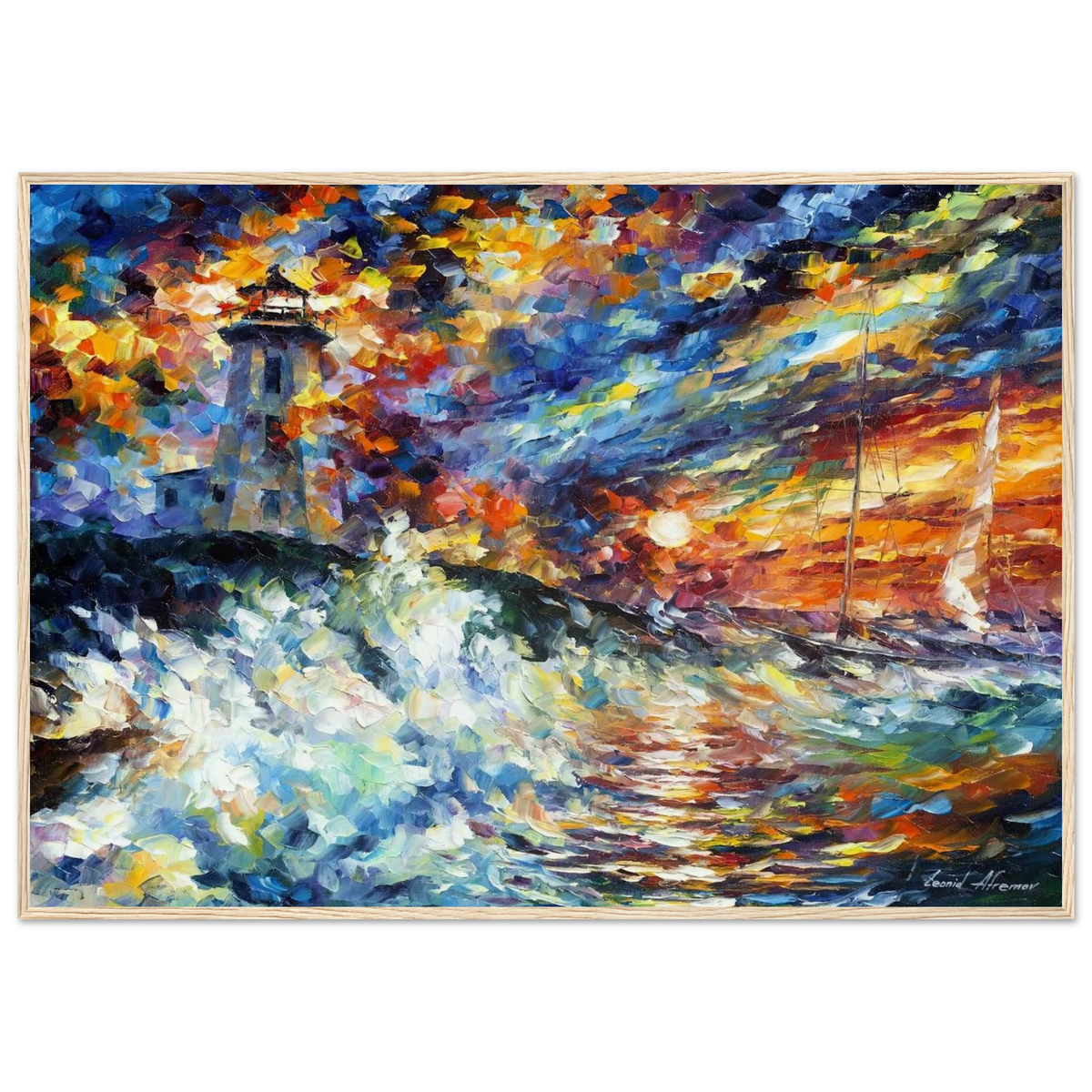 Leonid Afremov Framed Poster | Leonid Afremov Framed Prints Wall Art | Leonid Afremov Store