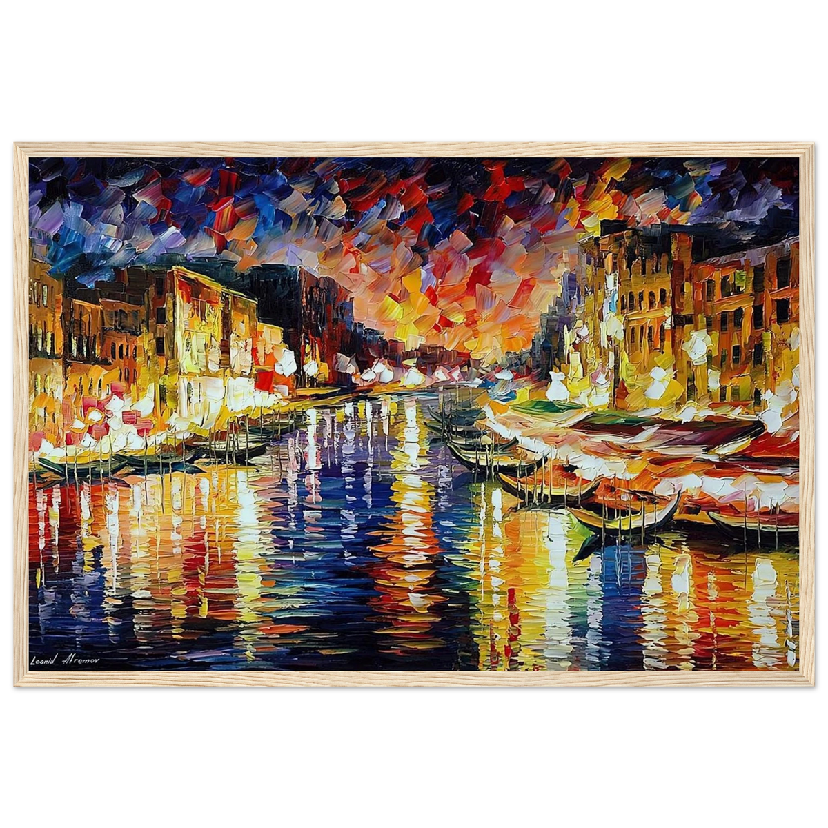 Leonid Afremov Framed Poster | Leonid Afremov Framed Prints Wall Art | Leonid Afremov Store