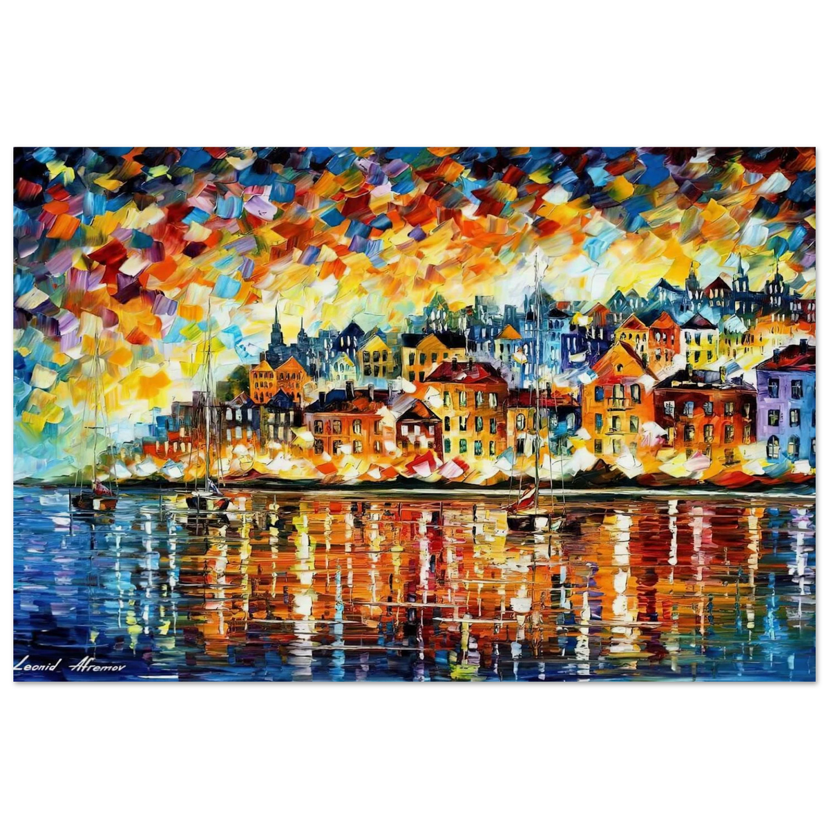 Leonid Afremov Poster | Leonid Afremov Poster | Leonid Afremov Store