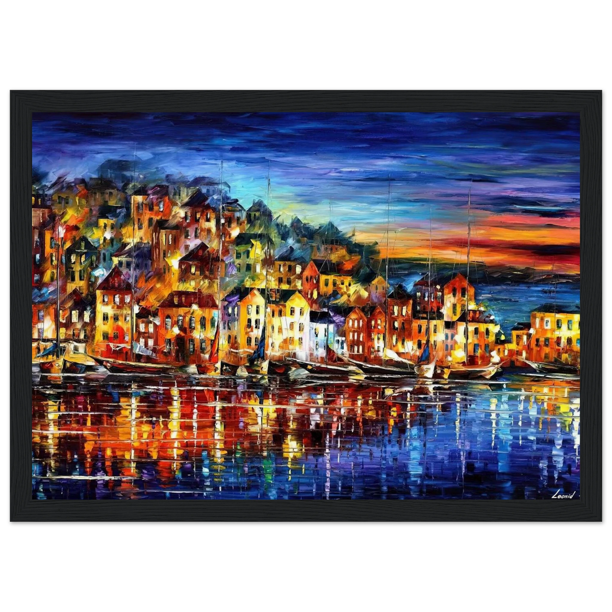 Leonid Afremov Framed Poster | Leonid Afremov Framed Prints Wall Art | Leonid Afremov Store