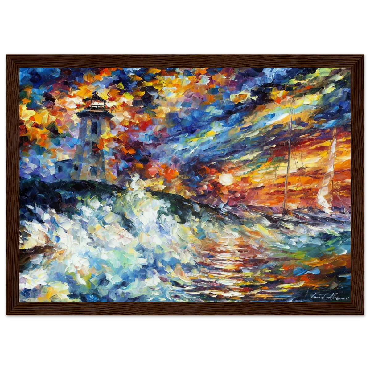 Leonid Afremov Framed Poster | Leonid Afremov Framed Prints Wall Art | Leonid Afremov Store