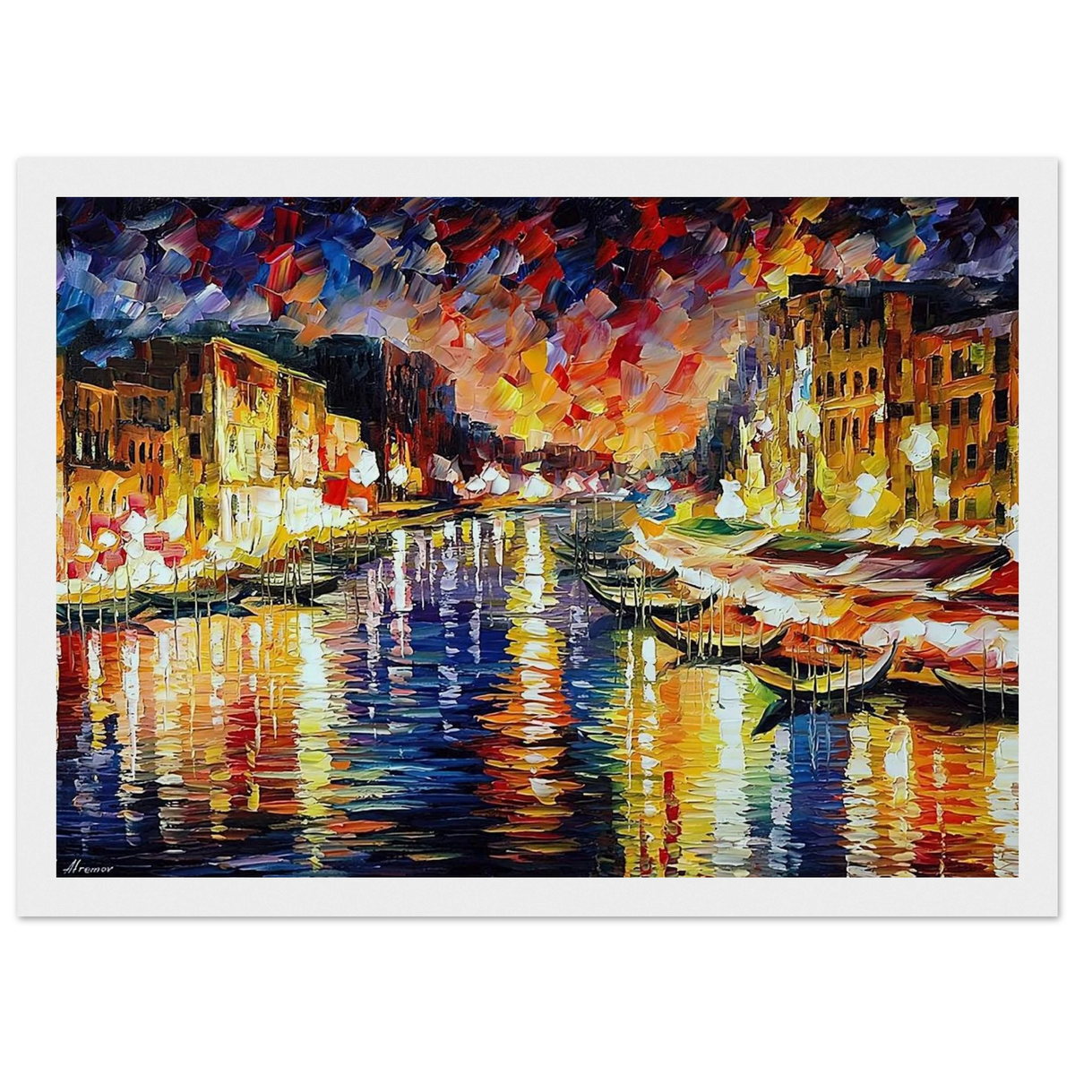 Leonid Afremov Framed Poster | Leonid Afremov Framed Prints Wall Art | Leonid Afremov Store