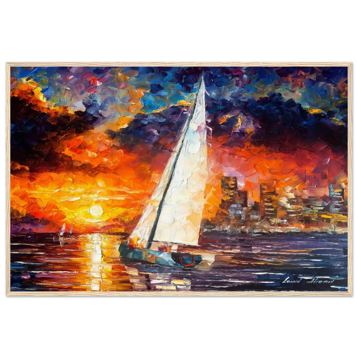 Leonid Afremov Framed Poster | Leonid Afremov Framed Prints Wall Art | Leonid Afremov Store