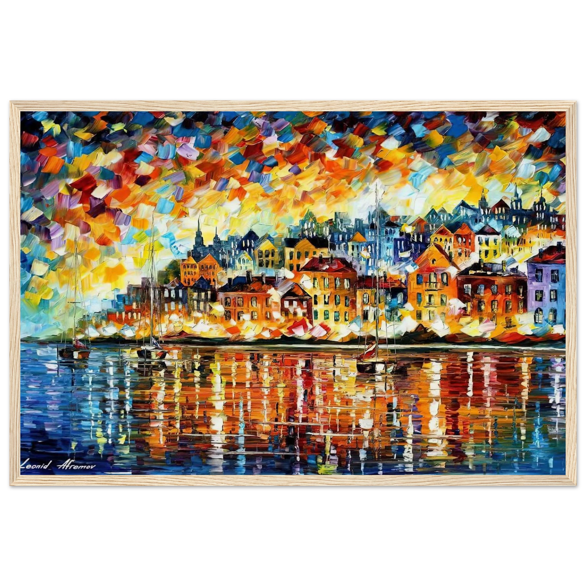 Leonid Afremov Framed Poster | Leonid Afremov Framed Prints Wall Art | Leonid Afremov Store
