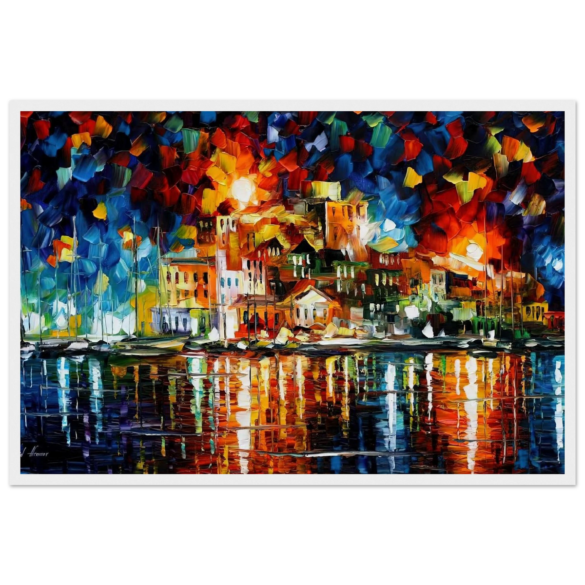 Leonid Afremov Framed Poster | Leonid Afremov Framed Prints Wall Art | Leonid Afremov Store