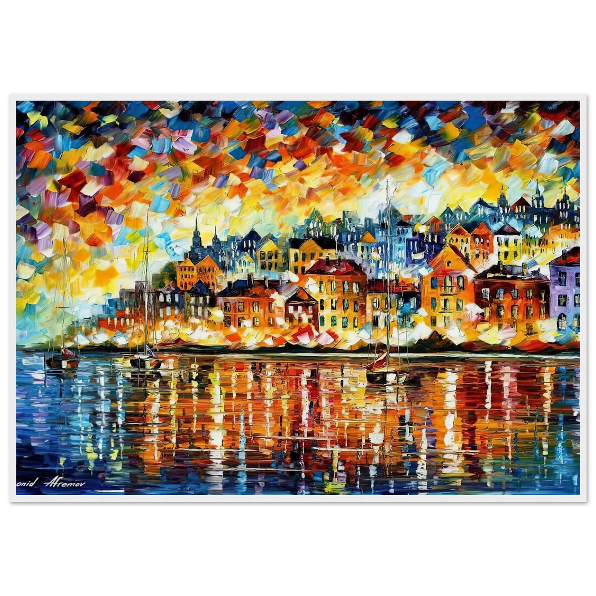 Leonid Afremov Framed Poster | Leonid Afremov Framed Prints Wall Art | Leonid Afremov Store