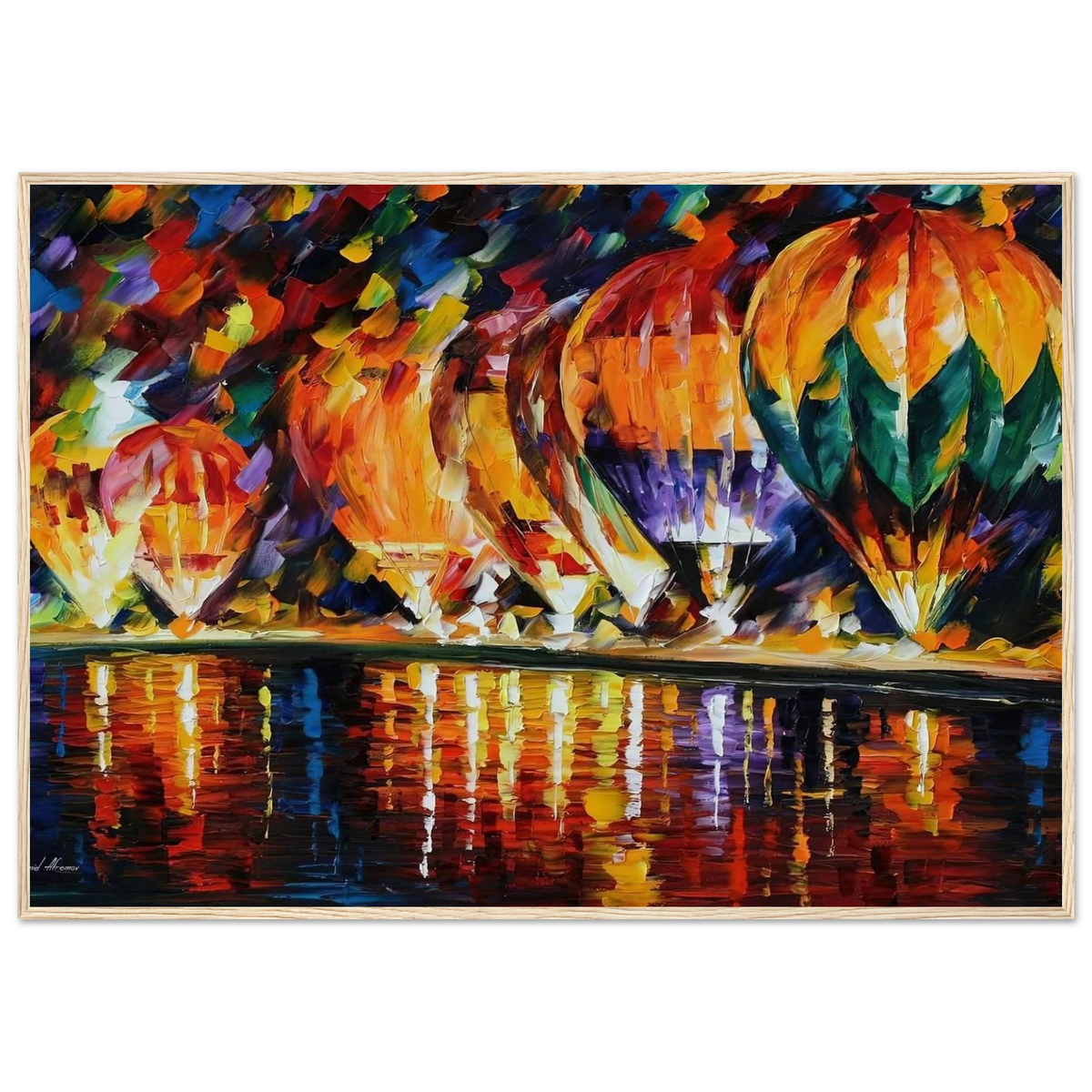 Leonid Afremov Framed Poster | Leonid Afremov Framed Prints Wall Art | Leonid Afremov Store