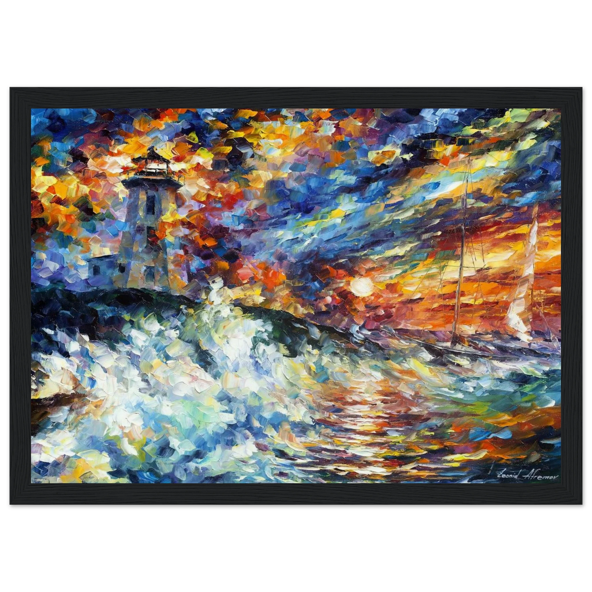 Leonid Afremov Framed Poster | Leonid Afremov Framed Prints Wall Art | Leonid Afremov Store
