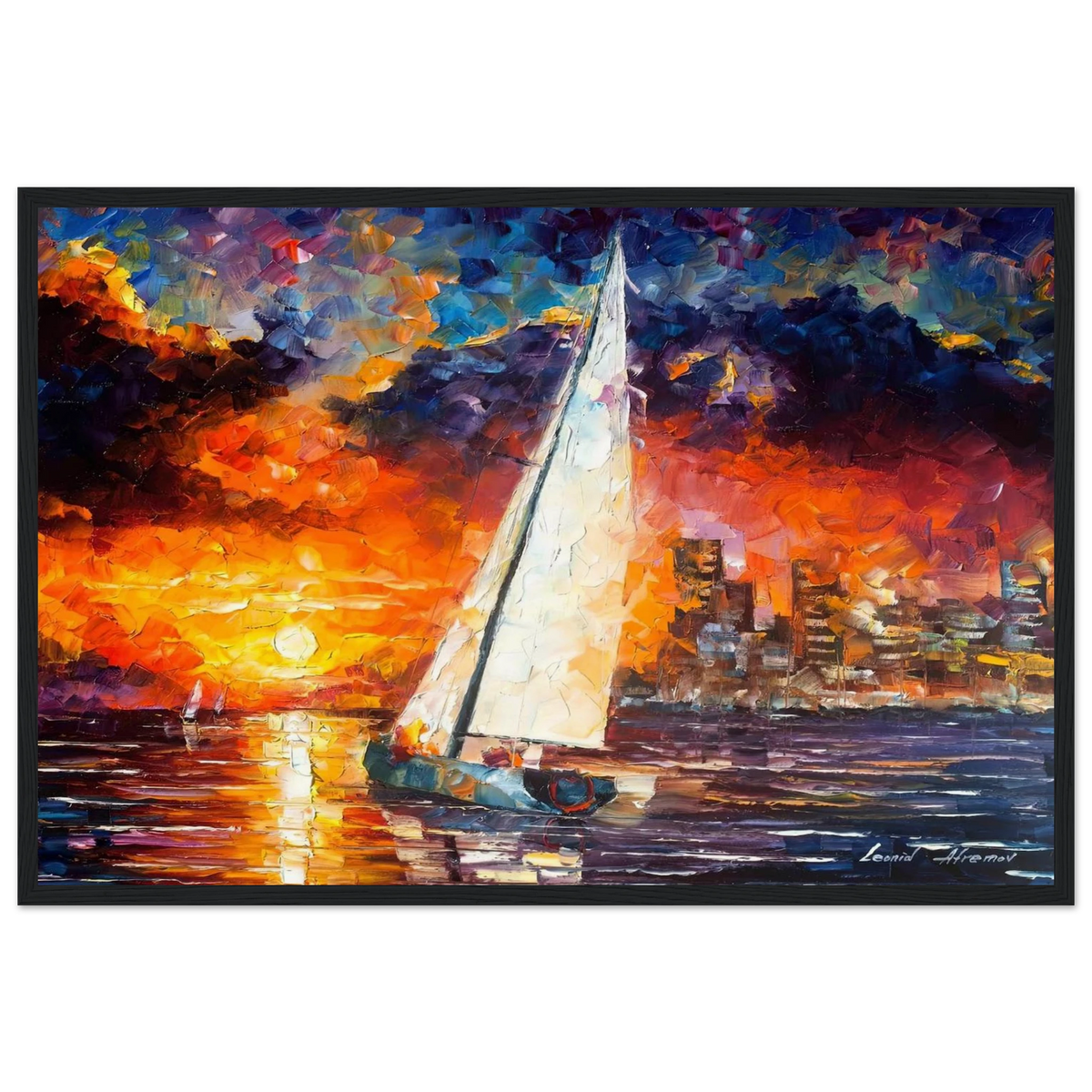Leonid Afremov Framed Poster | Leonid Afremov Framed Prints Wall Art | Leonid Afremov Store
