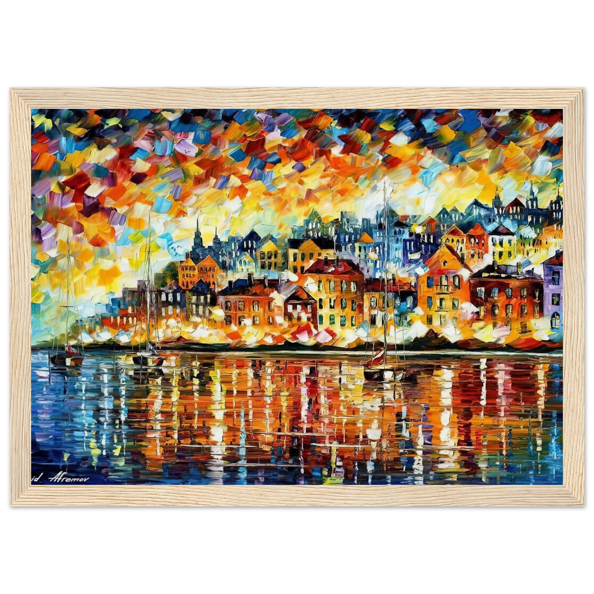 Leonid Afremov Framed Poster | Leonid Afremov Framed Prints Wall Art | Leonid Afremov Store
