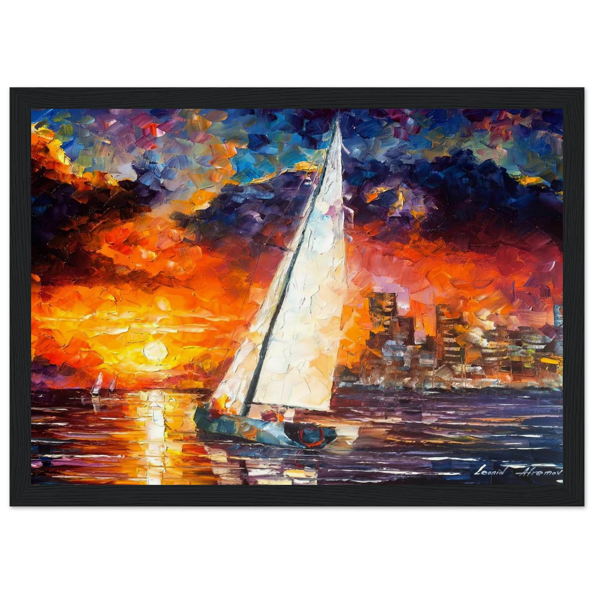 Leonid Afremov Framed Poster | Leonid Afremov Framed Prints Wall Art | Leonid Afremov Store