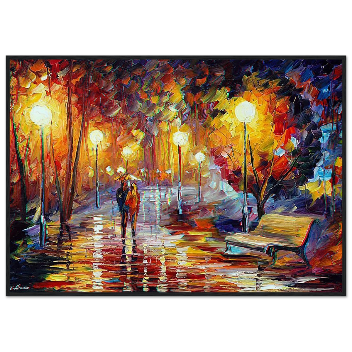 Leonid Afremov Framed Poster | Leonid Afremov Framed Prints Wall Art | Leonid Afremov Store