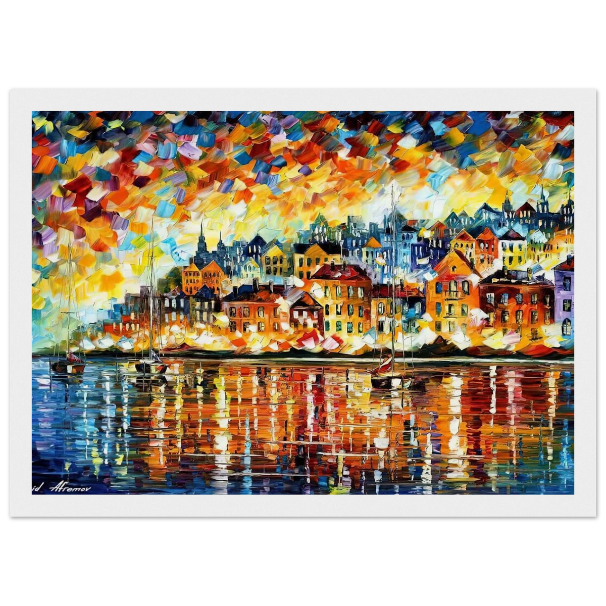 Leonid Afremov Framed Poster | Leonid Afremov Framed Prints Wall Art | Leonid Afremov Store