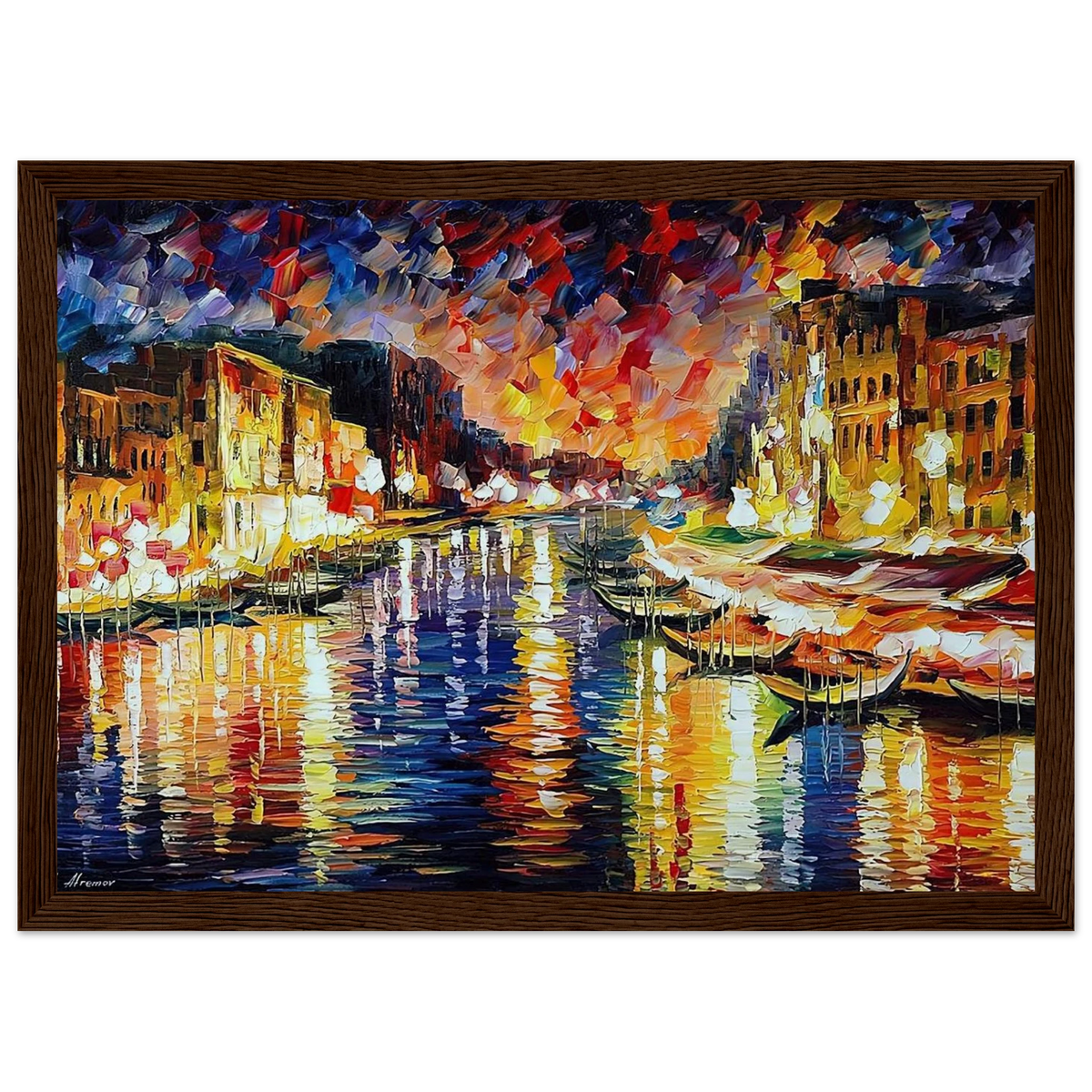 Leonid Afremov Framed Poster | Leonid Afremov Framed Prints Wall Art | Leonid Afremov Store