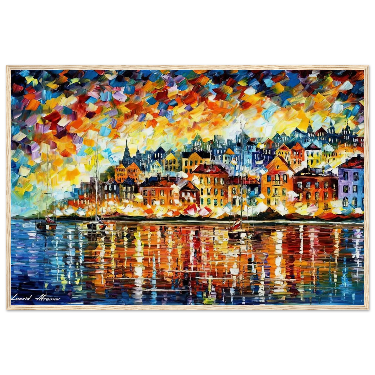 Leonid Afremov Framed Poster | Leonid Afremov Framed Prints Wall Art | Leonid Afremov Store