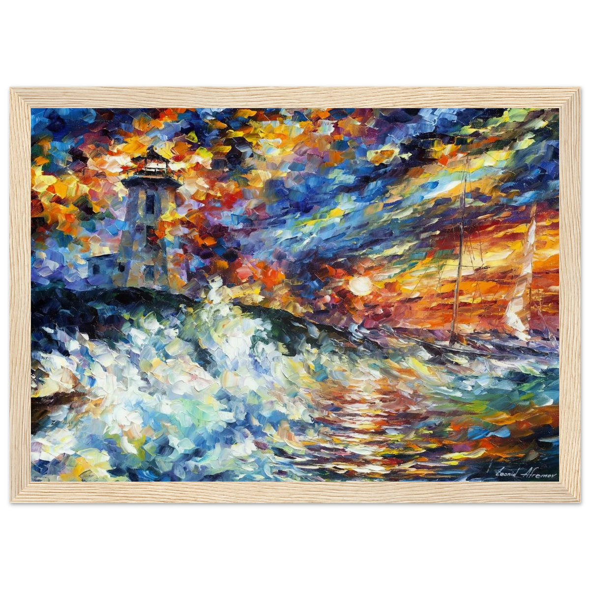 Leonid Afremov Framed Poster | Leonid Afremov Framed Prints Wall Art | Leonid Afremov Store