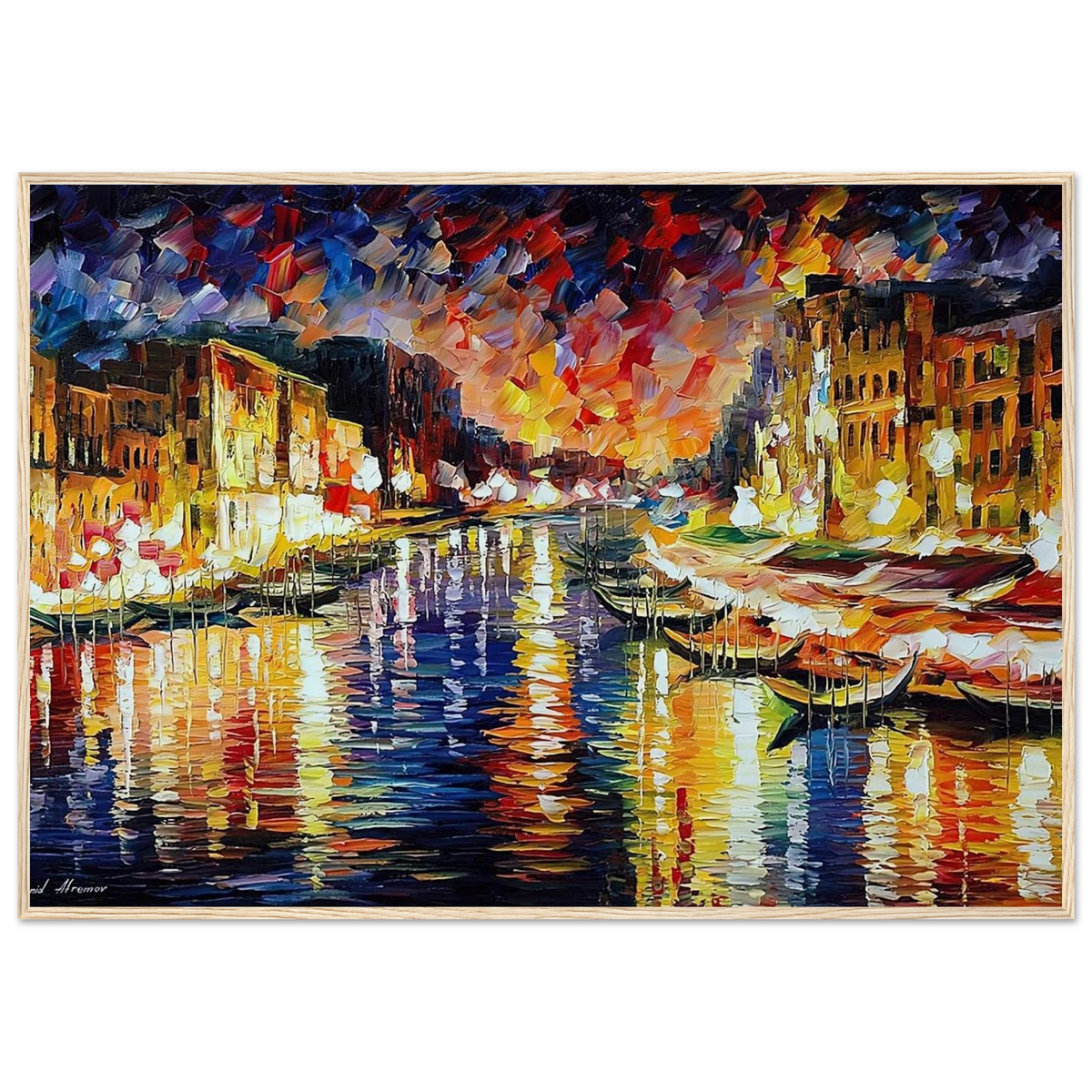 Leonid Afremov Framed Poster | Leonid Afremov Framed Prints Wall Art | Leonid Afremov Store
