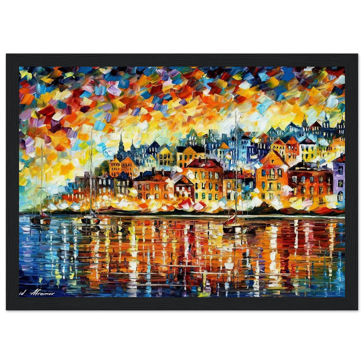 Leonid Afremov Framed Poster | Leonid Afremov Framed Prints Wall Art | Leonid Afremov Store
