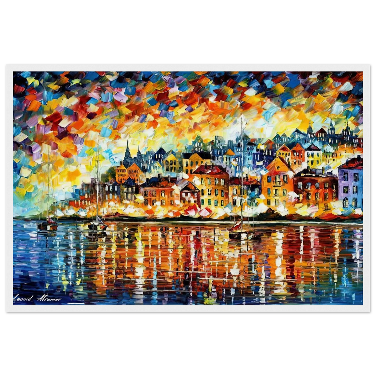 Leonid Afremov Framed Poster | Leonid Afremov Framed Prints Wall Art | Leonid Afremov Store