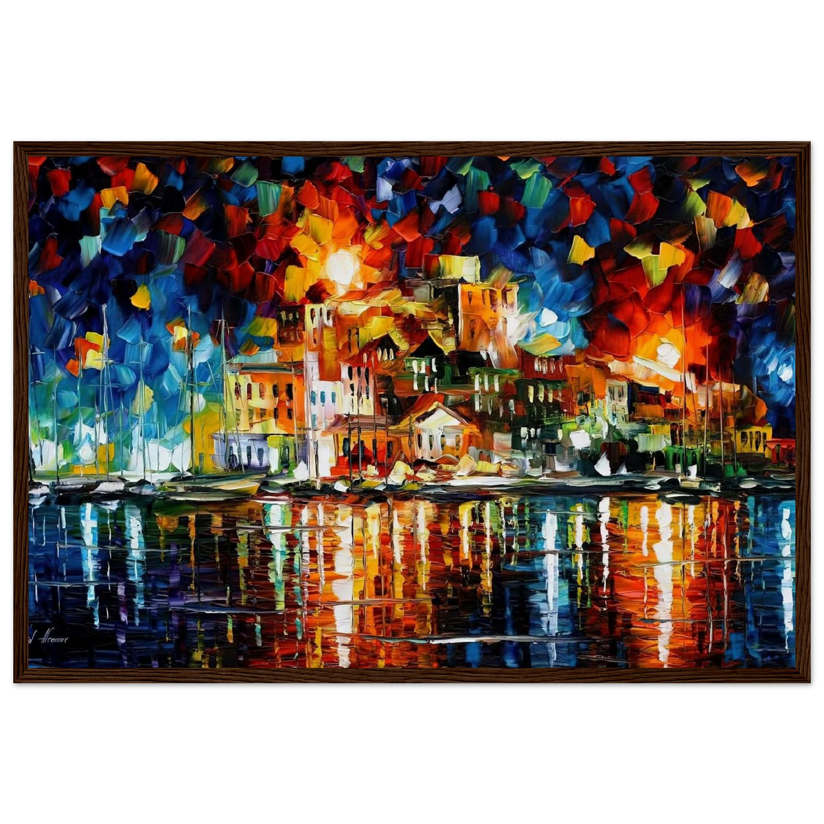 Leonid Afremov Framed Poster | Leonid Afremov Framed Prints Wall Art | Leonid Afremov Store