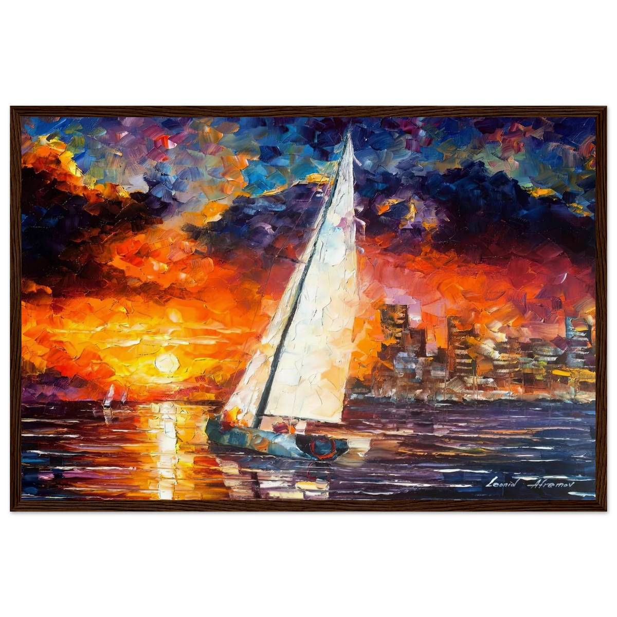 Leonid Afremov Framed Poster | Leonid Afremov Framed Prints Wall Art | Leonid Afremov Store