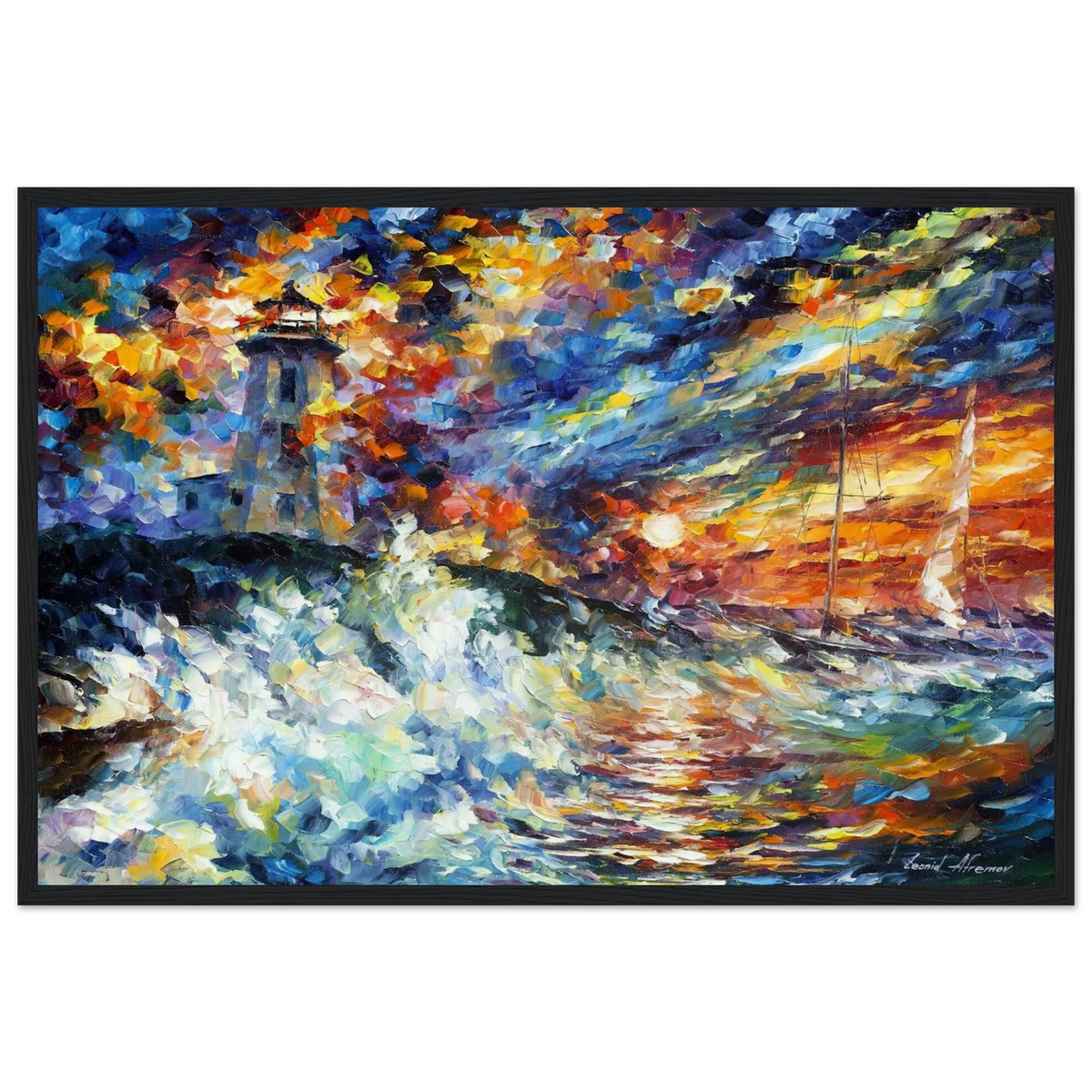 Leonid Afremov Framed Poster | Leonid Afremov Framed Prints Wall Art | Leonid Afremov Store