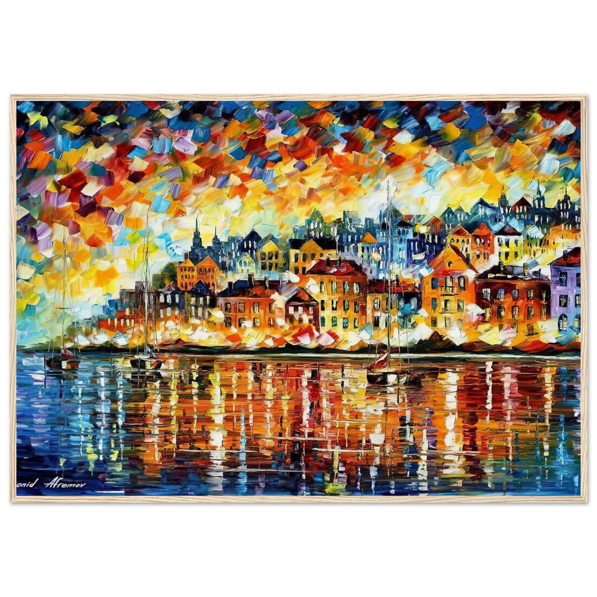 Leonid Afremov Framed Poster | Leonid Afremov Framed Prints Wall Art | Leonid Afremov Store